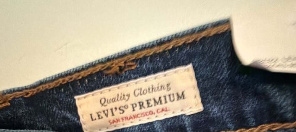 NWT Vintage Levi’s Premium 728 High Rise Wide Leg Jeans 34x32 - Picture 3 of 16